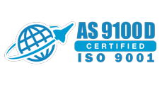 AS9100D ו-ISO 9001 - חברה מוסמכת