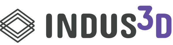 Indus3D logo - industrial 3D printing services in Israel